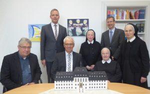 Ursulinenkloster nun auch in Waldenburger Krippe 1 SUG Klosterbau in Krippe