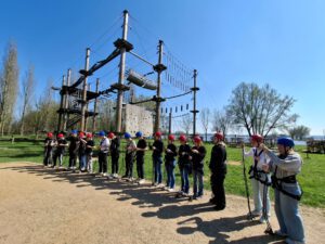 Im Hochseilgarten 1 Kopie